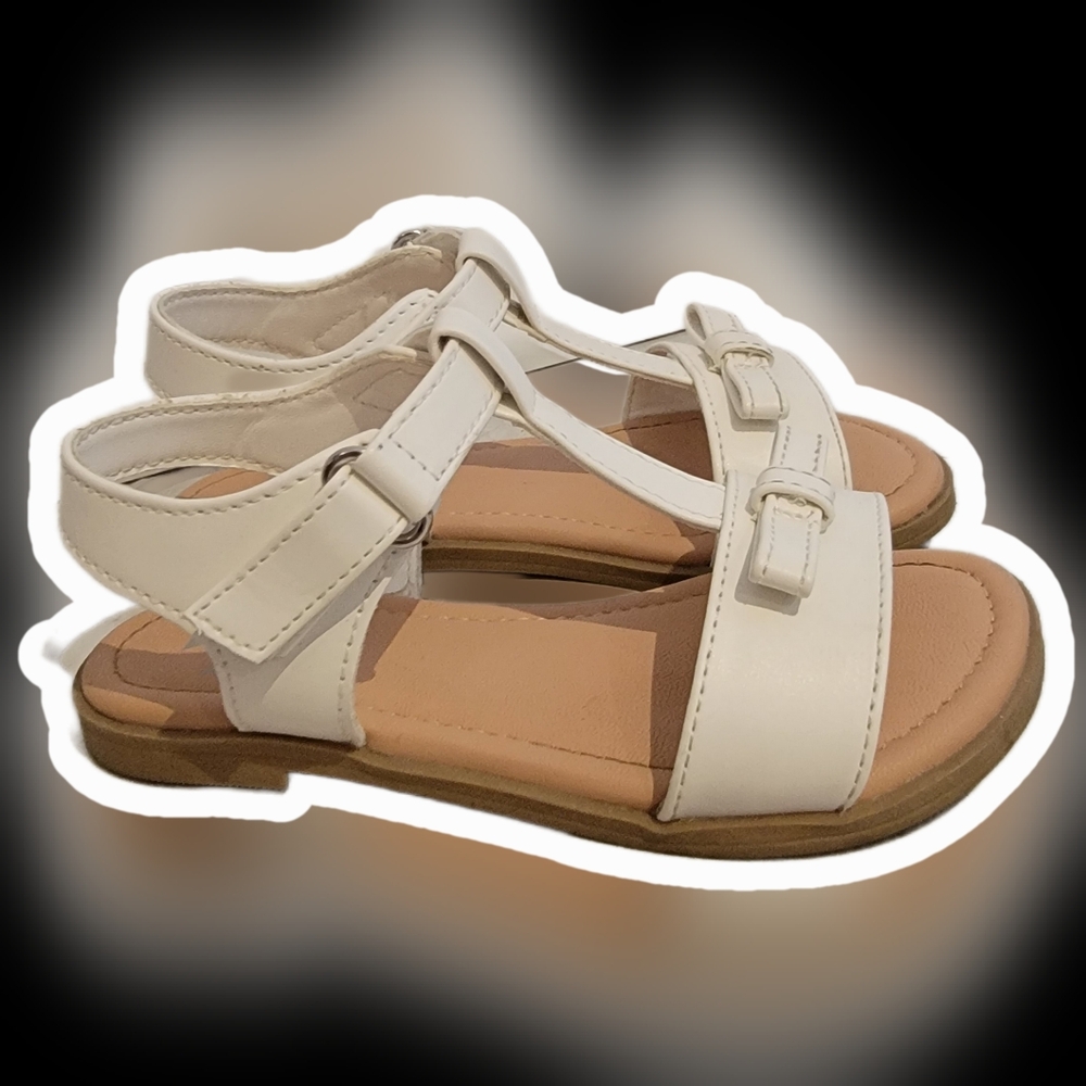 Girls White Sandals